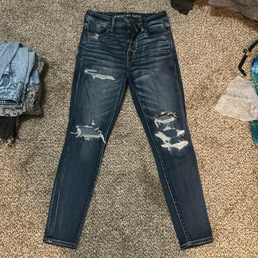 American eagle high rise jeggings